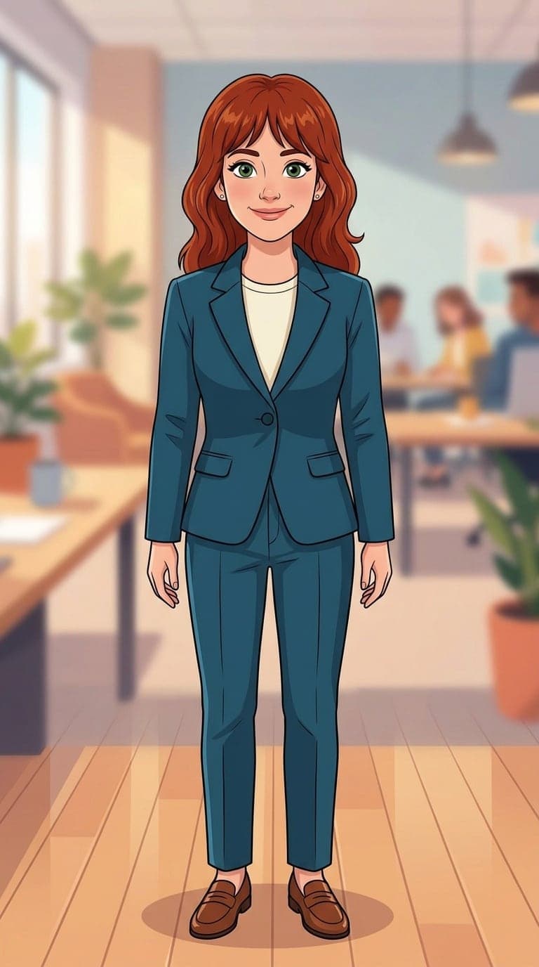 Selin, full body view