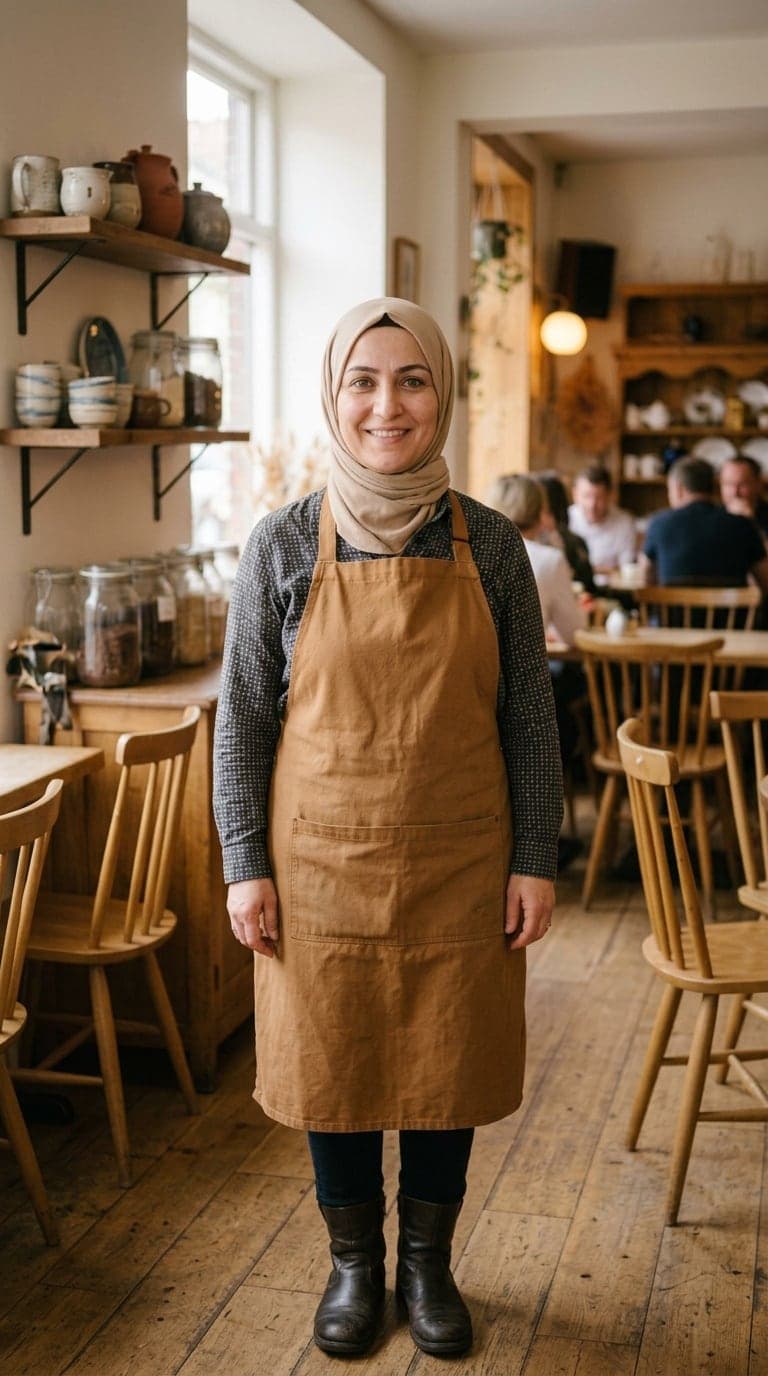 Zeynep, full body view